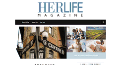 Desktop Screenshot of herlifemagazine.com